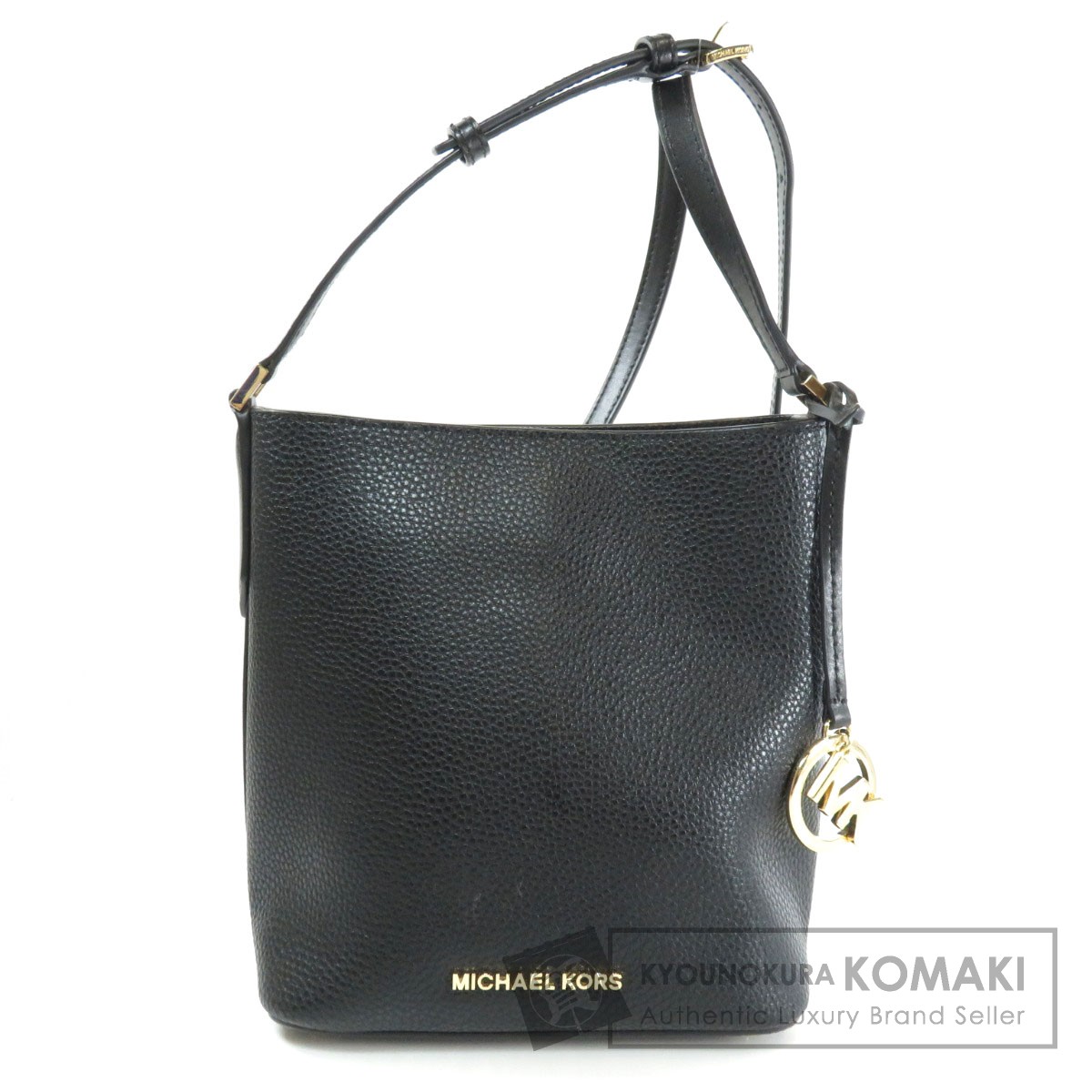 マイケル進路 ロゴ楽想 肩部鞄 レザー レディース 中古 Michael Kors Michael Kors マイケルコース ロゴモチーフ ショルダーバッグ Chelseafilm Org