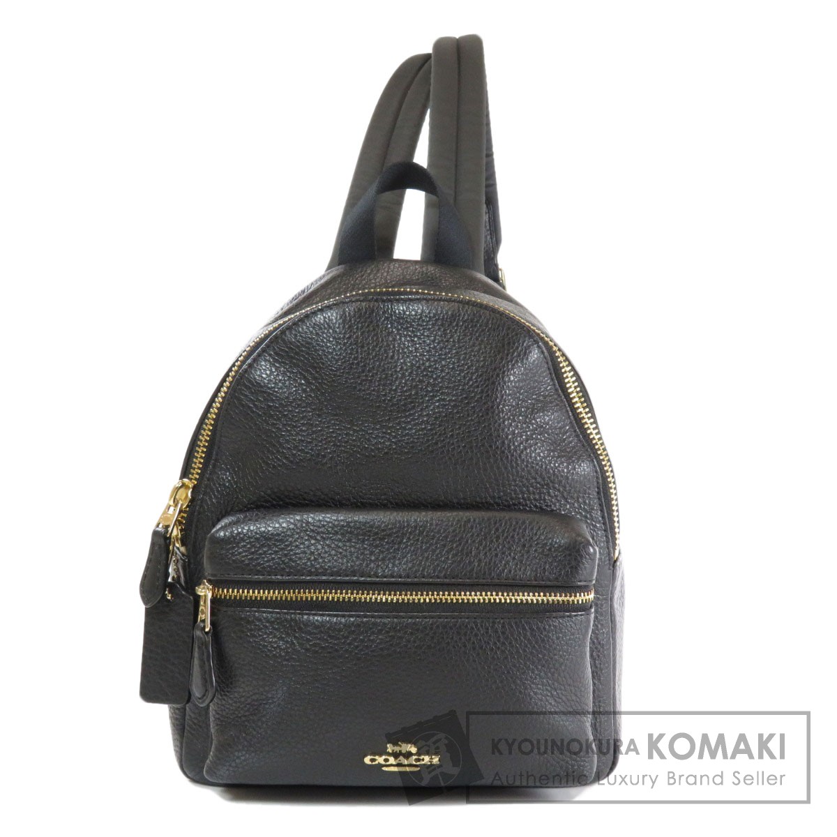 コーチ F295 ロゴモチーフ リュック デイパック レザー レディース 中古 Coach Allseasonparks De