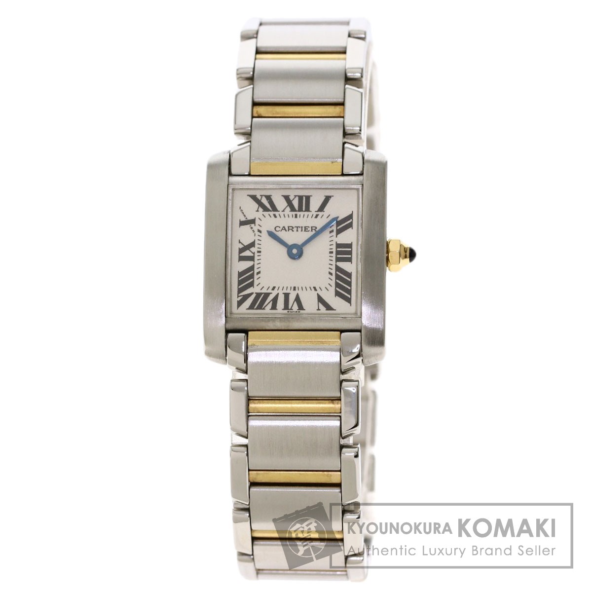 カルティエ Wq4 タンクフランセーズ Sm 腕時計 ステンレススチール Ssxk18yg レディース 中古 Cartier Fmcholollan Org Mx