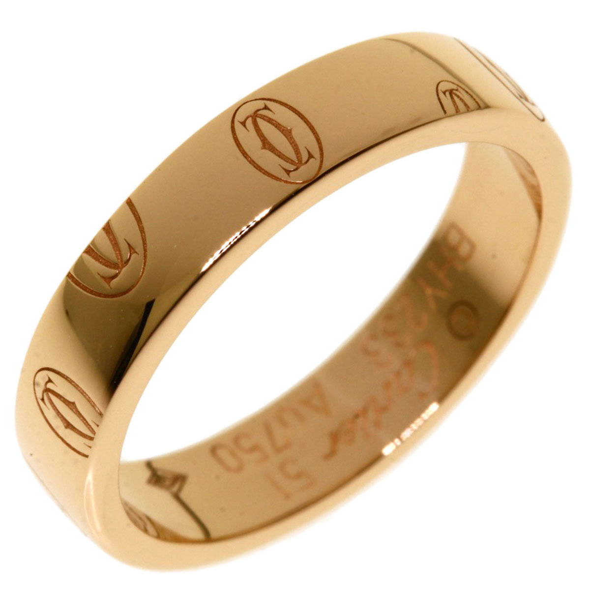 当店限定ポイント 倍 高額クーポン配布中 詳細はバナーまで カルティエ ハッピーバースディ 51 リング 指輪 K18ピンクゴールド レディース 中古 Cartier Kiev24 Com