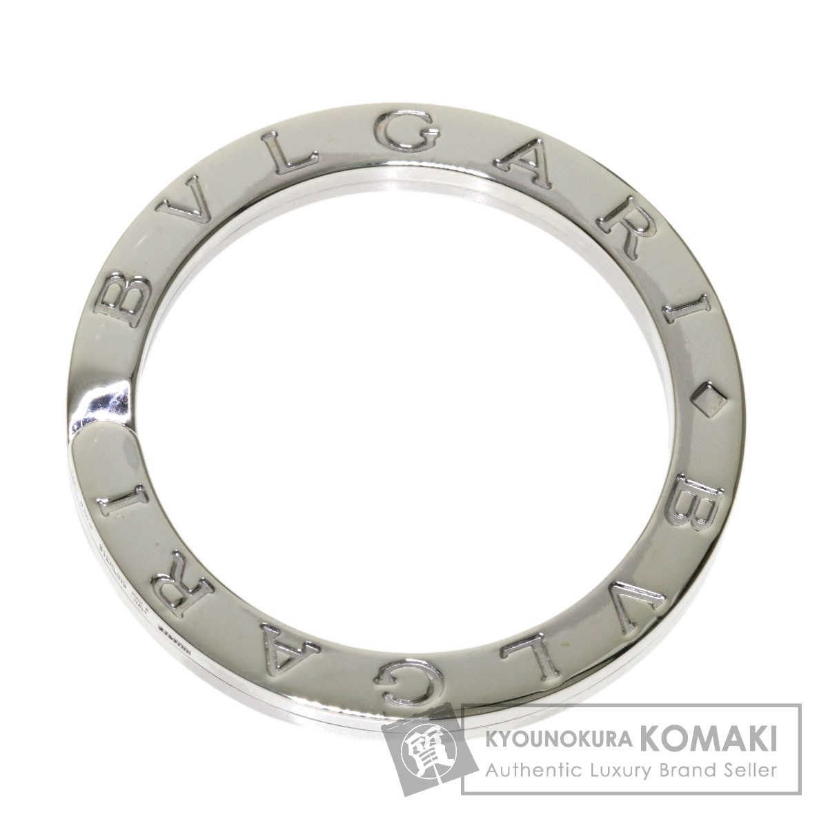 絶妙なデザイン短納期 キーホルダー ブルガリ キーリング キーホルダー ブルガリ キーリング キーホルダー キーケース Bvlgari Bvlgari シルバー ユニセックス ユニセックス ブルガリ 中古 お買得最安値