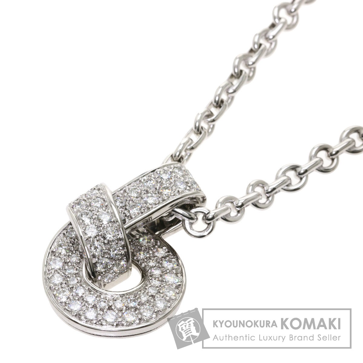 ショーメ ショーメ リアン ダイヤモンド ネックレス K18ホワイトゴールド レディース 中古 Chaumet Jtltiming Com