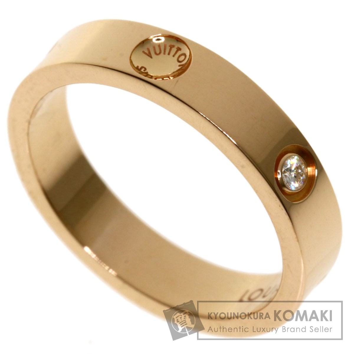 当店限定ポイント 倍 高額クーポン配布中 詳細はバナーまで ルイヴィトン アリアンス アンプラント 47 リング 指輪 K18ピンクゴールド レディース 中古 Louis Vuitton Kiev24 Com