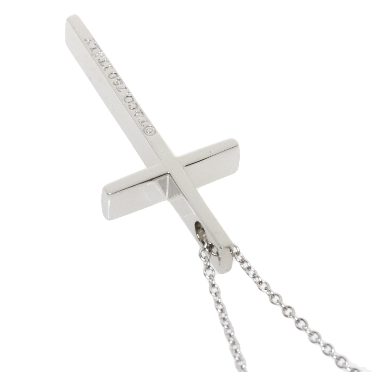 Tiffany Co ティファニー クロス ティファニー ネックレス ネックレス ペンダント ティファニー クロス ネックレス K18ホワイトゴールド レディース クロス 中古 Tiffany Co ネックレス ペンダント Wilwheaton Net