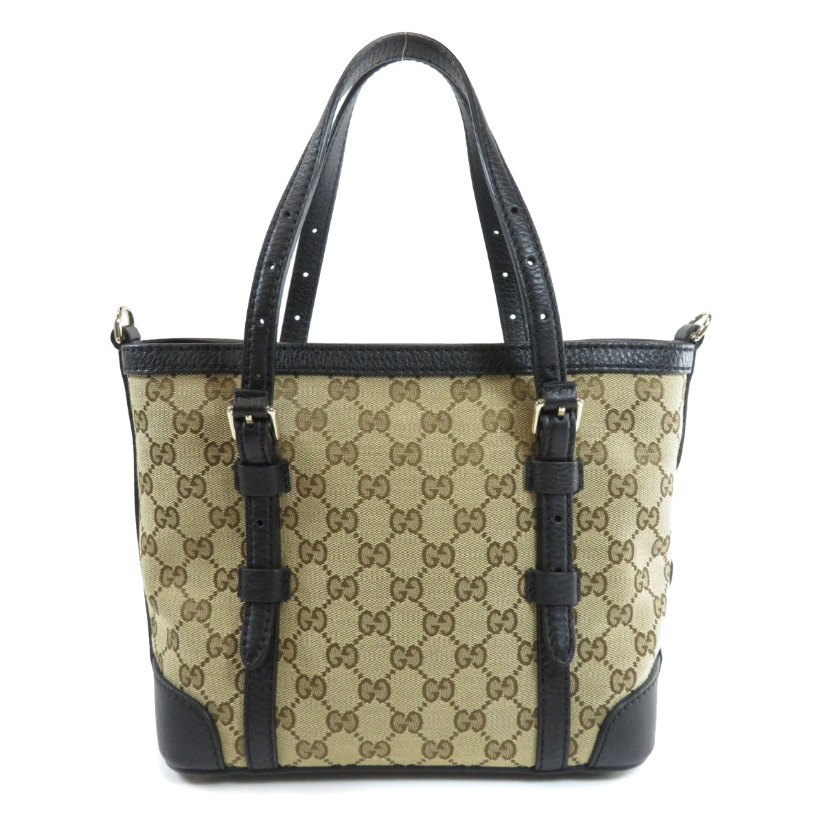 グッチ Gg 2way ハンドバッグ ズック なめし革 レディース 中古 Gucci Silk Music Com