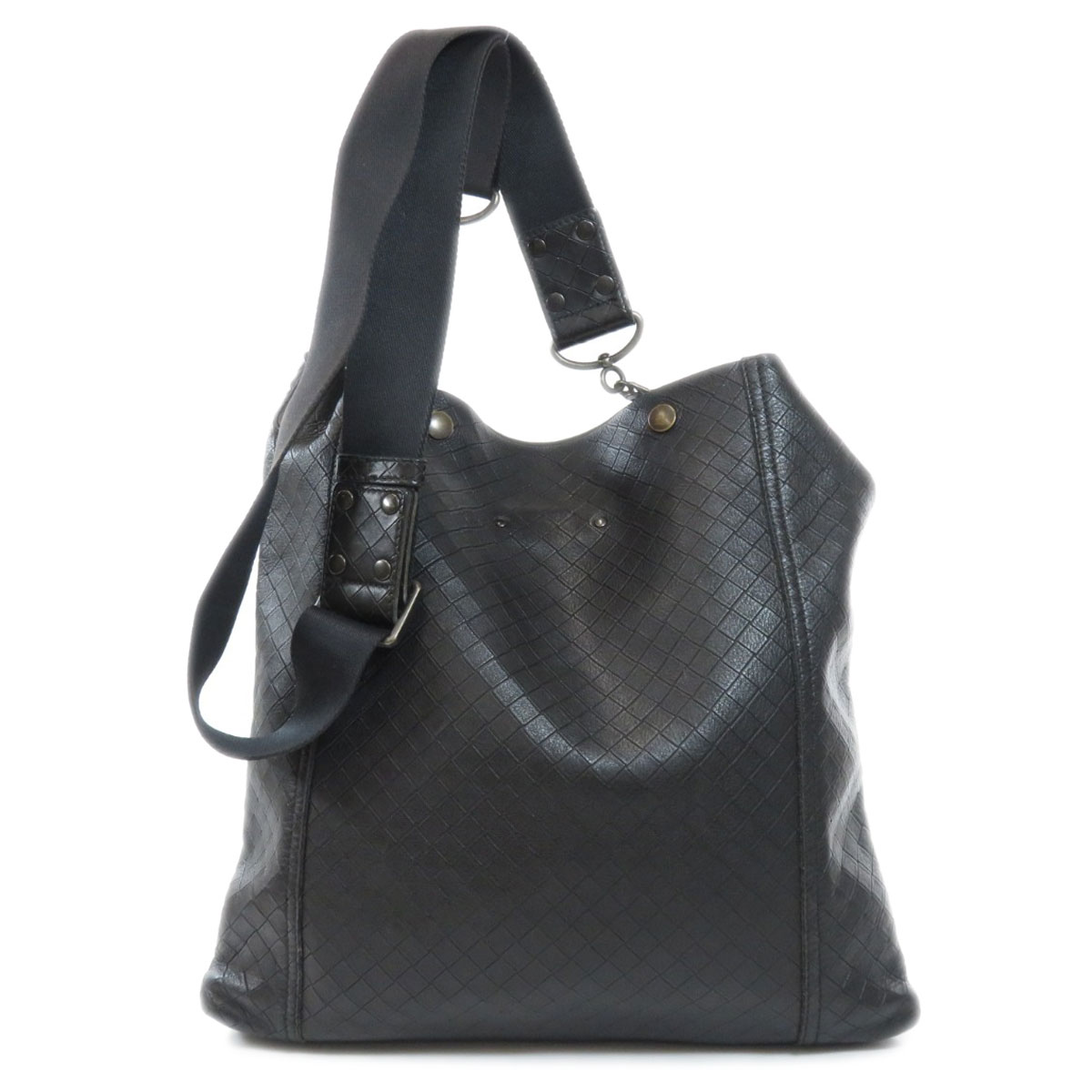 ボッテガヴェネタ イントレチャート ショルダーバッグ レザー レディース 中古 Bottega Veneta Sgcc Bm