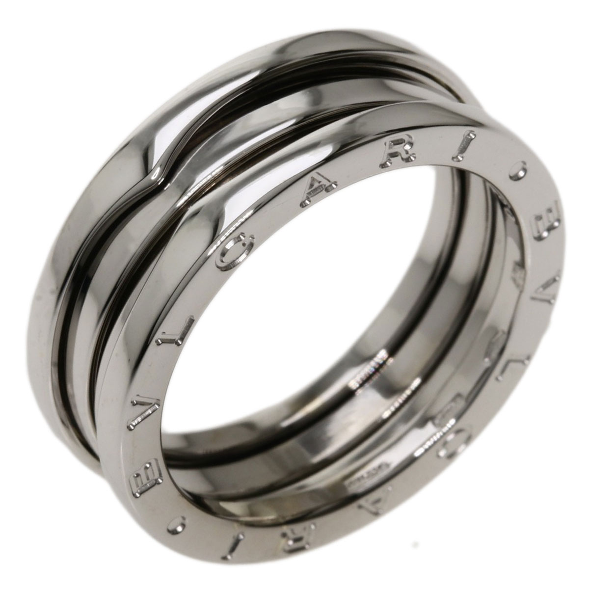 特選品 BVLGARI (中古) 336014 #58 18号 XSサイズ ホワイトゴールド 