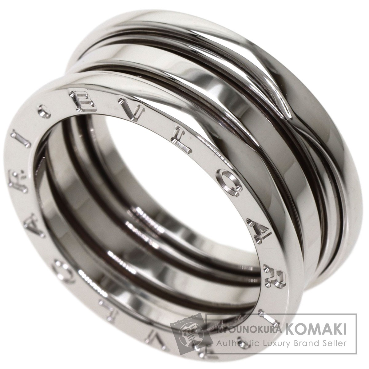 ブティック BVLGARI ブルガリ B-zero1 ビーゼロワン S 3バンド #53 リング・指輪 K18ホワイトゴールド レディース 通販 