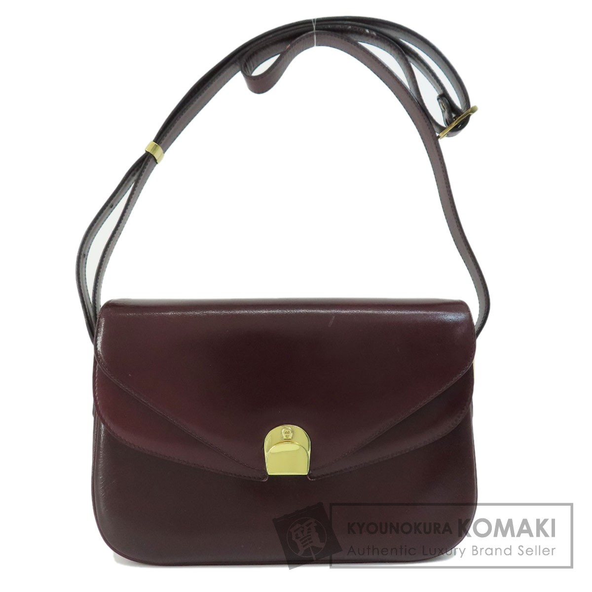 【楽天市場】アイグナー ロゴ ショルダーバッグ カーフ レディース 【中古】【AIGNER】：ブランド京の蔵小牧【最安挑戦！】