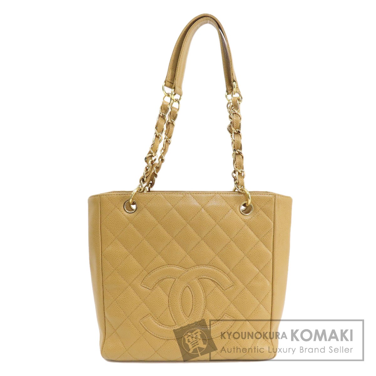シャネル チェーンバッグ マトラッセ ゴールド金具 トートバッグ グレインド カーフスキン レディース 【中古】【CHANEL】