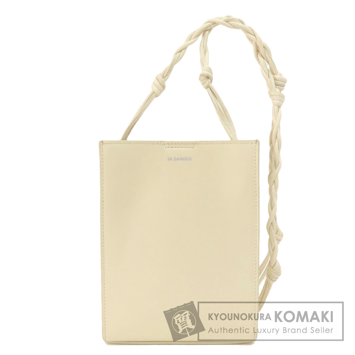 ジル・サンダー ロゴ ショルダーバッグ レザー レディース 【中古】【Jil Sander】