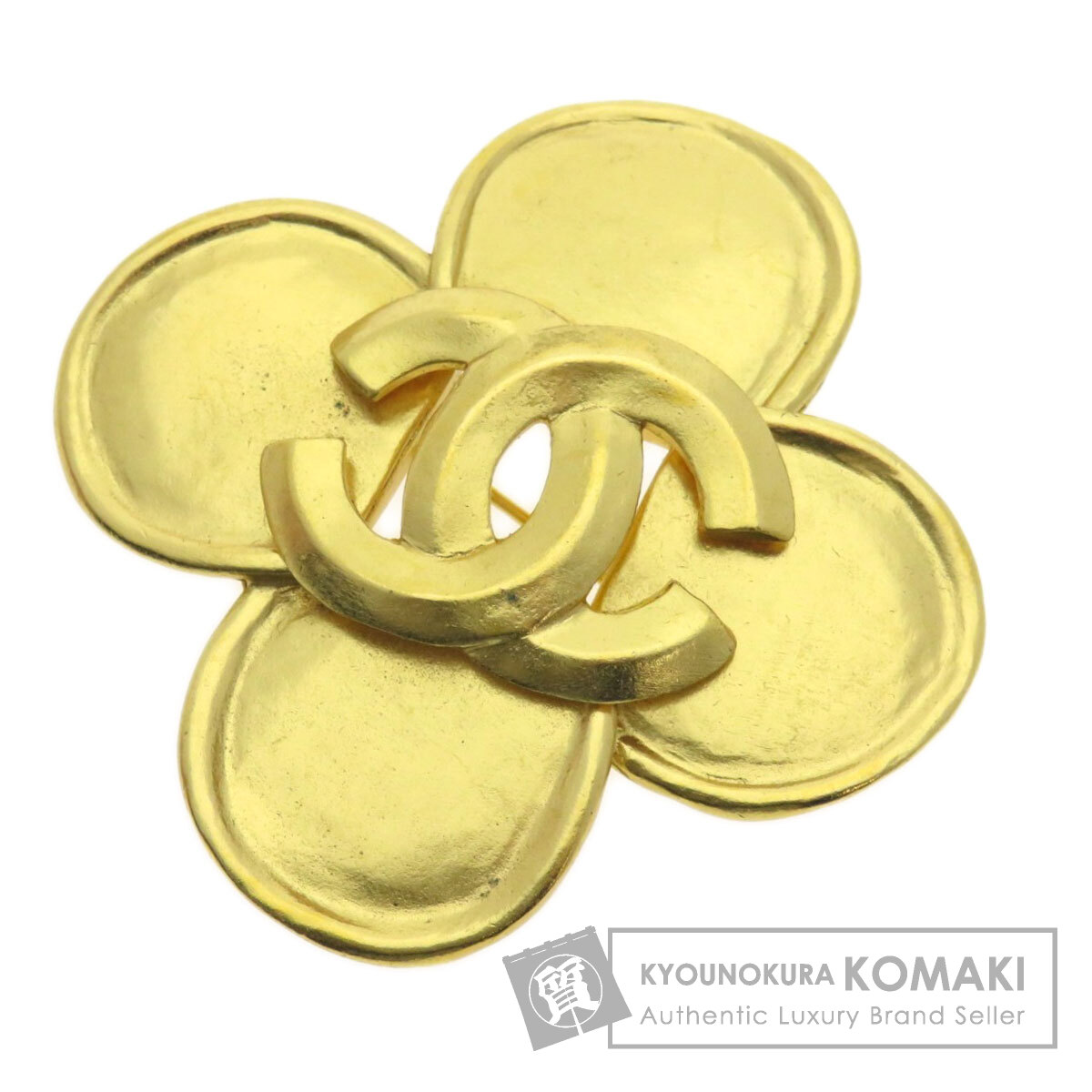 シャネル ココマーク ブローチ 金属製 レディース 【中古】【CHANEL】