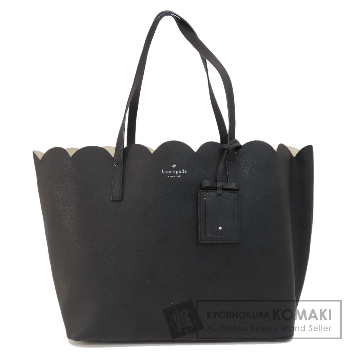 ケイトスペード ロゴ トートバッグ レザー レディース 【中古】【kate spade】 9,235円