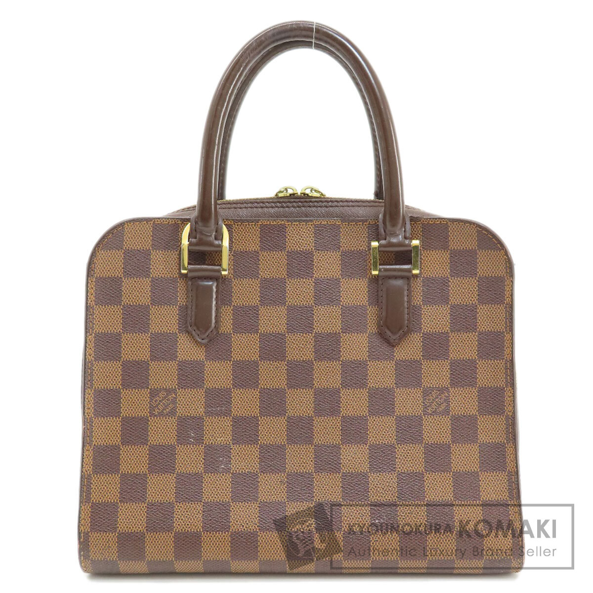 ルイヴィトン N51155 トリアナ ダミエ エベヌ ハンドバッグ ダミエキャンバス レディース 【中古】【LOUIS VUITTON】