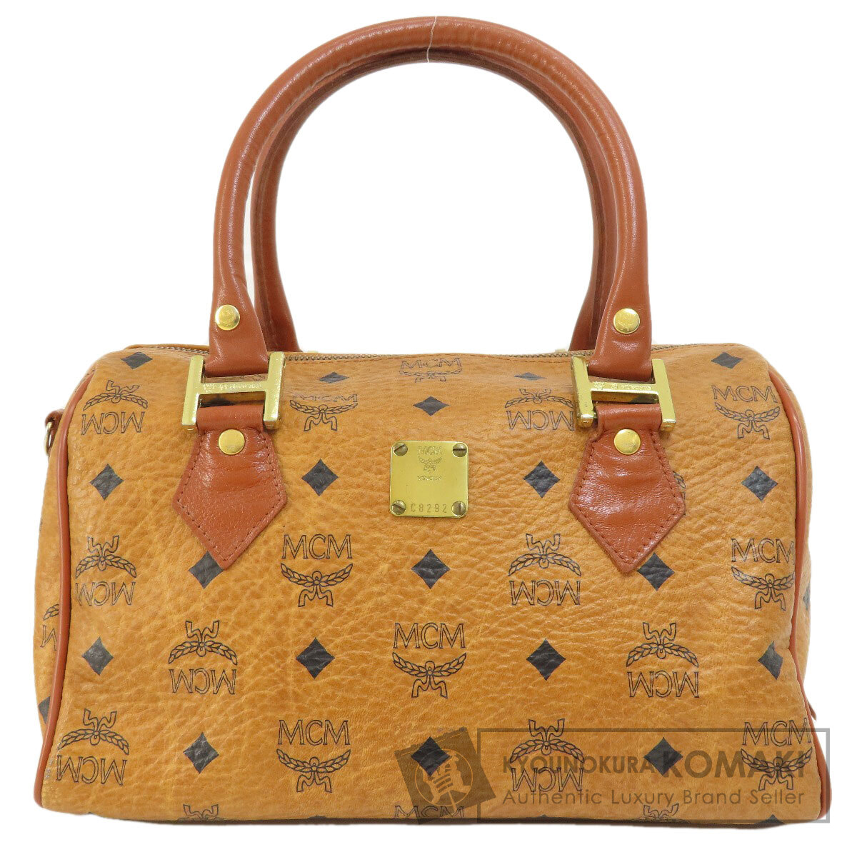 楽天市場】【バッグ】MCM エムシーエム ロゴグラム ボストンバッグ