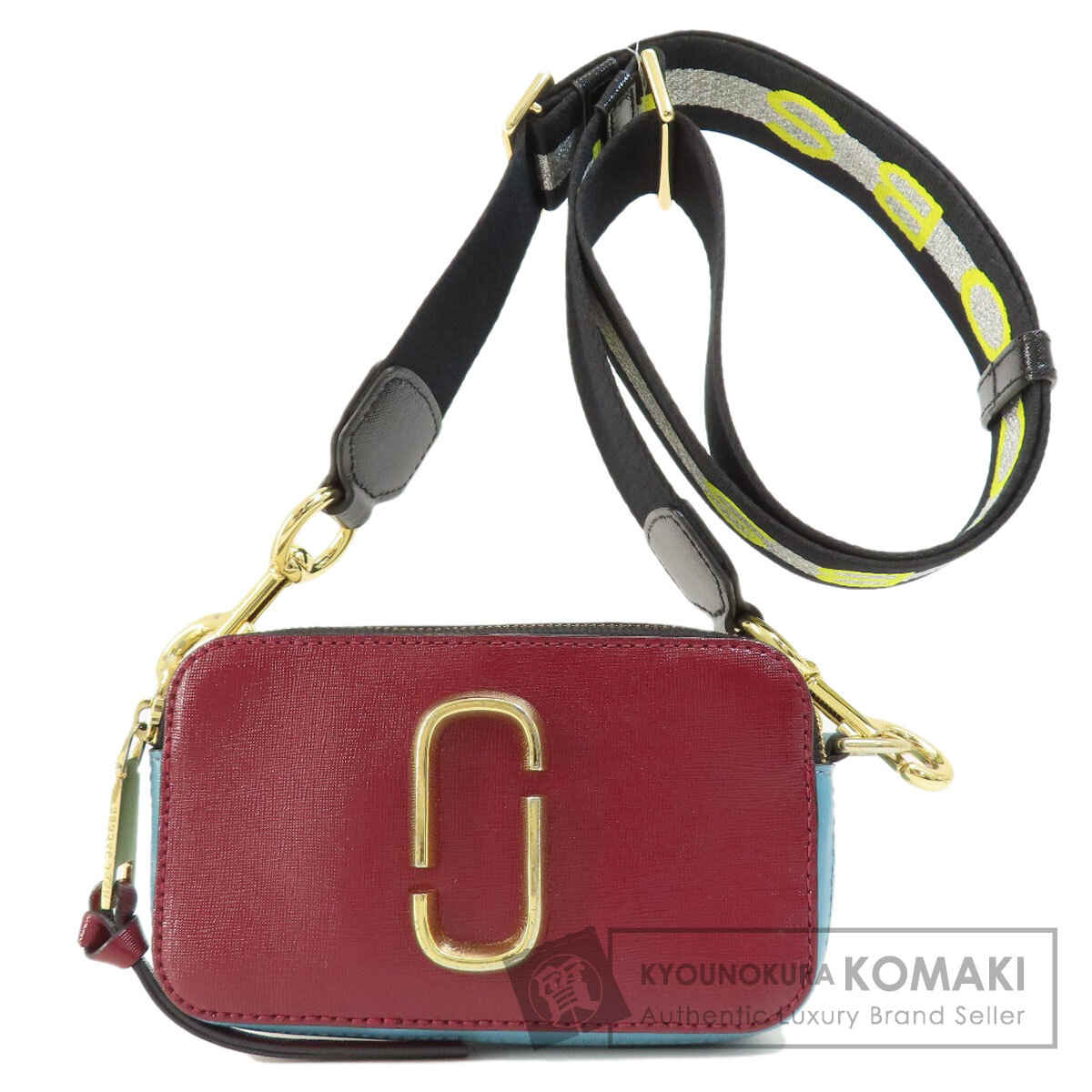 マーク・ジェイコブス ダブルJ スナップショット ショルダーバッグ PVC レディース 【中古】【MARC JACOBS】
