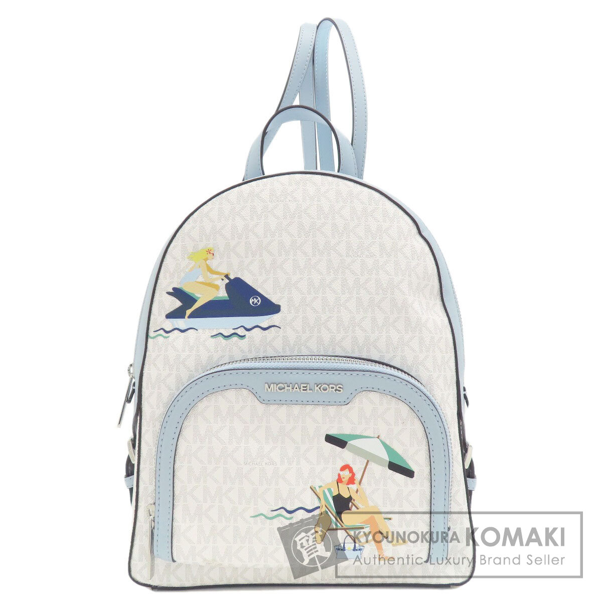 マイケルコース リゾートモチーフ リュック・デイパック PVC/レザー レディース 【中古】【Michael Kors】