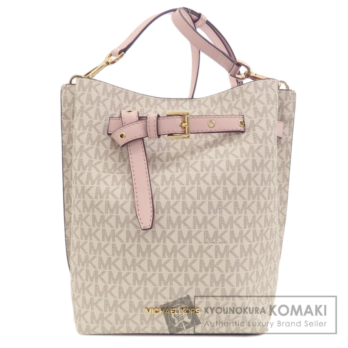 マイケルコース エミリア MKシグネチャー ショルダーバッグ PVC レディース 【中古】【Michael Kors】 17,325円