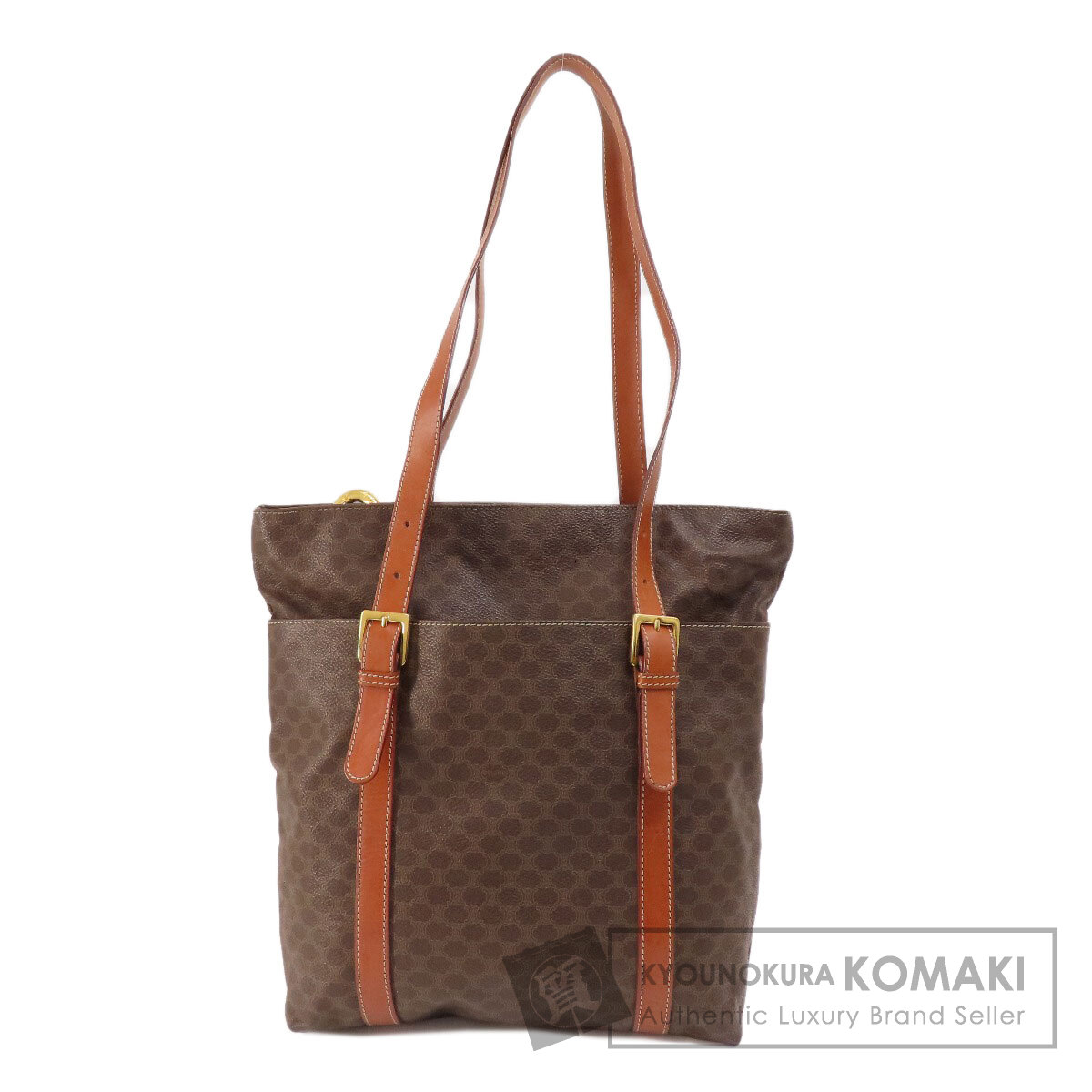 セリーヌ マカダム柄 トートバッグ PVC レディース 【中古】【CELINE】