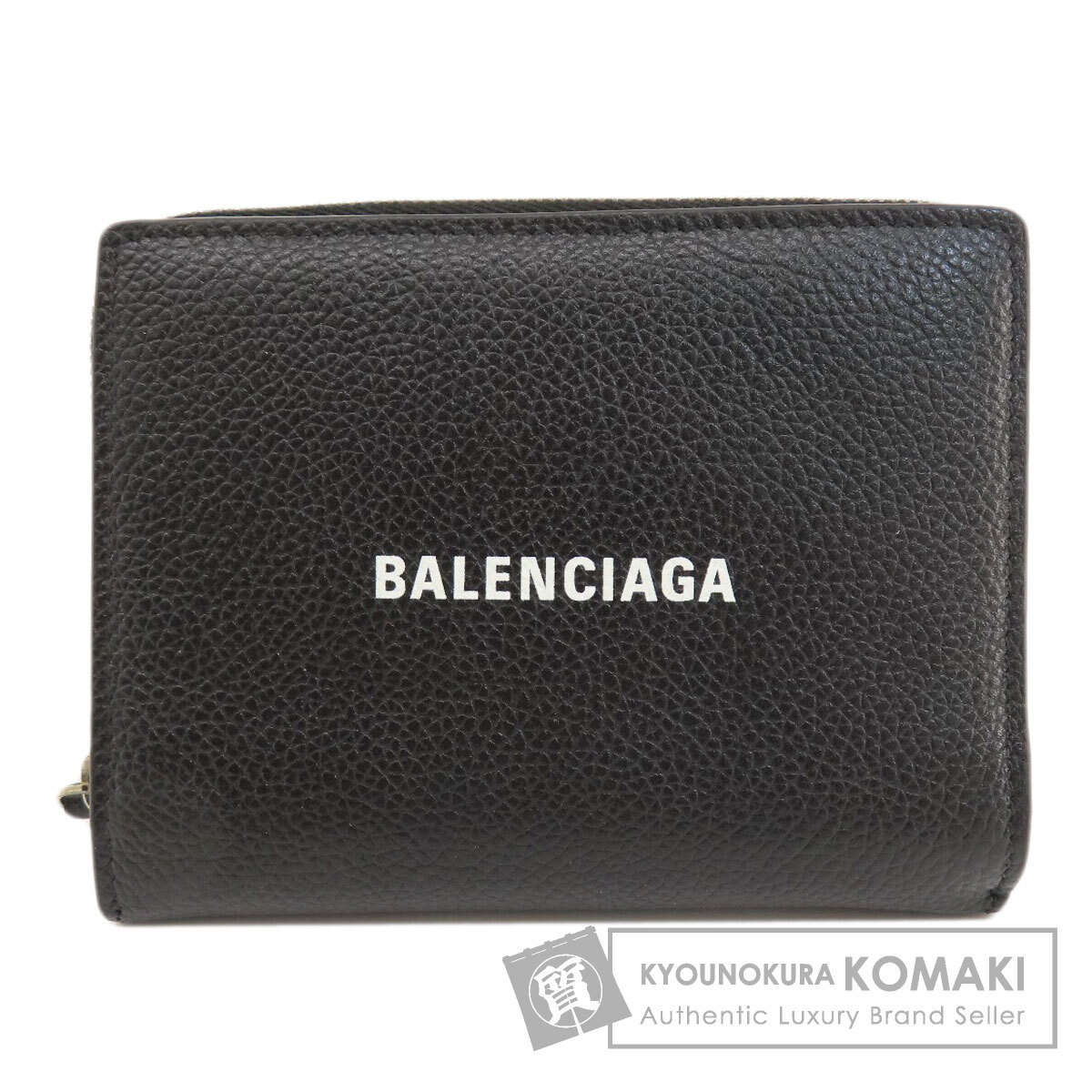 BALENCIAGA バレンシアガ 黒 財布 メンズ レディース 美品 中古 65314287-1_wm.jpg