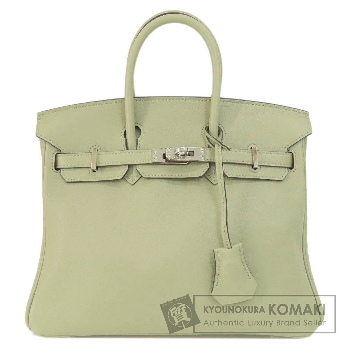 極美品✨ HERMES エプソンレザー ハンドバッグ オリーブグリーン エルメス Hermes HERMES 二つ折り財布 AZAP SILKIN COMPACT