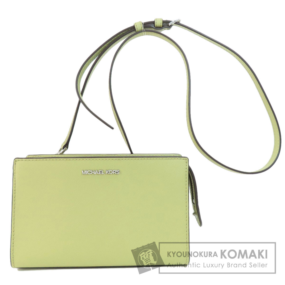 マイケルコース ロゴ金具 ロングショルダー ショルダーバッグ PVC レディース 【中古】【Michael Kors】