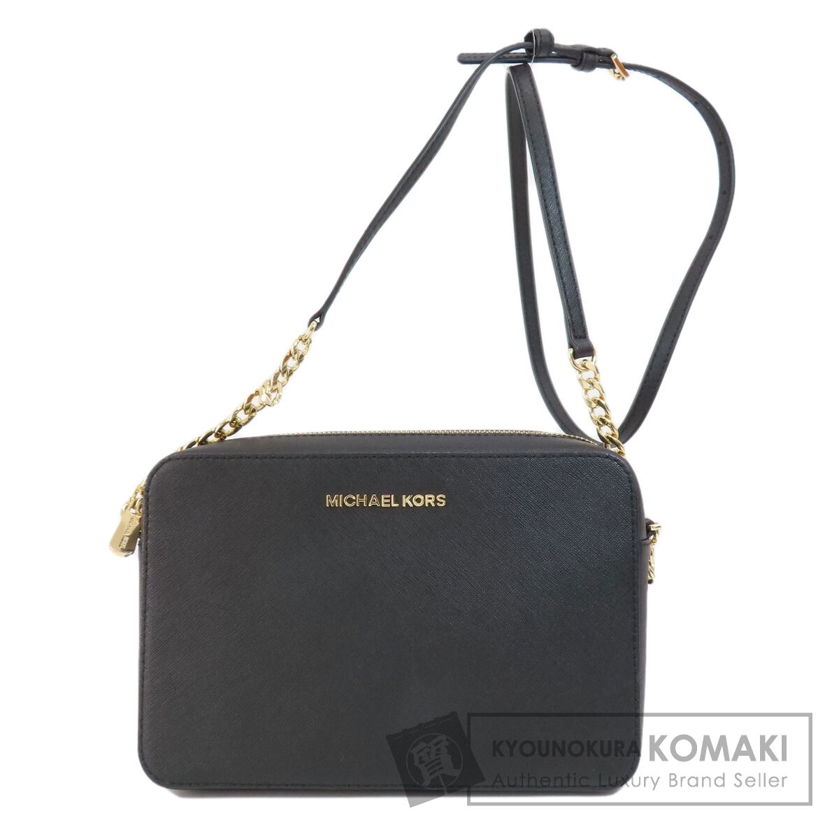 マイケル教科課程 ロゴタイプ金具 ショルダーバッグ PVC レディース 【中古】【Michael Kors】