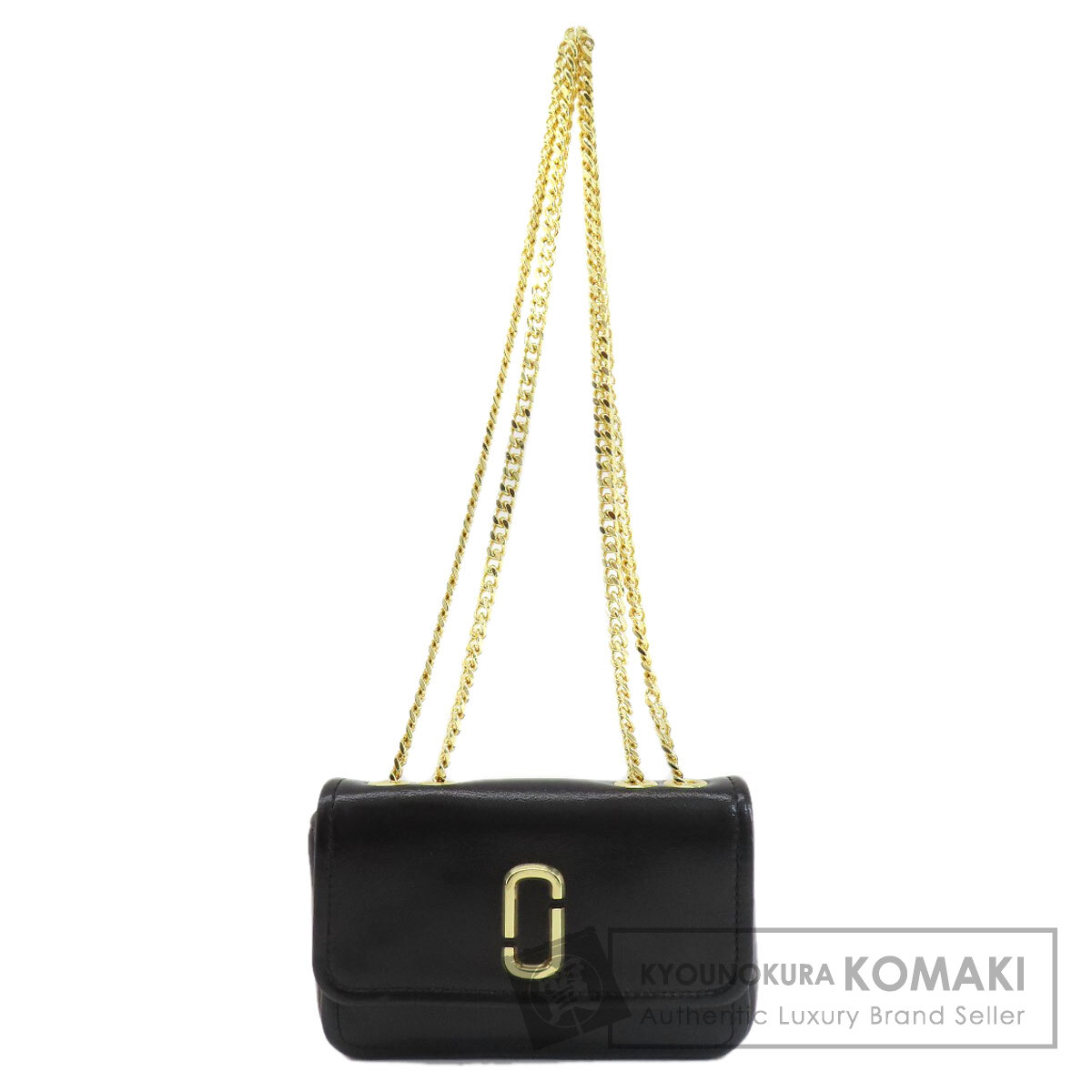 マーク・ジェイコブス ダブルJ ショルダーバッグ レザー レディース 【中古】【MARC JACOBS】