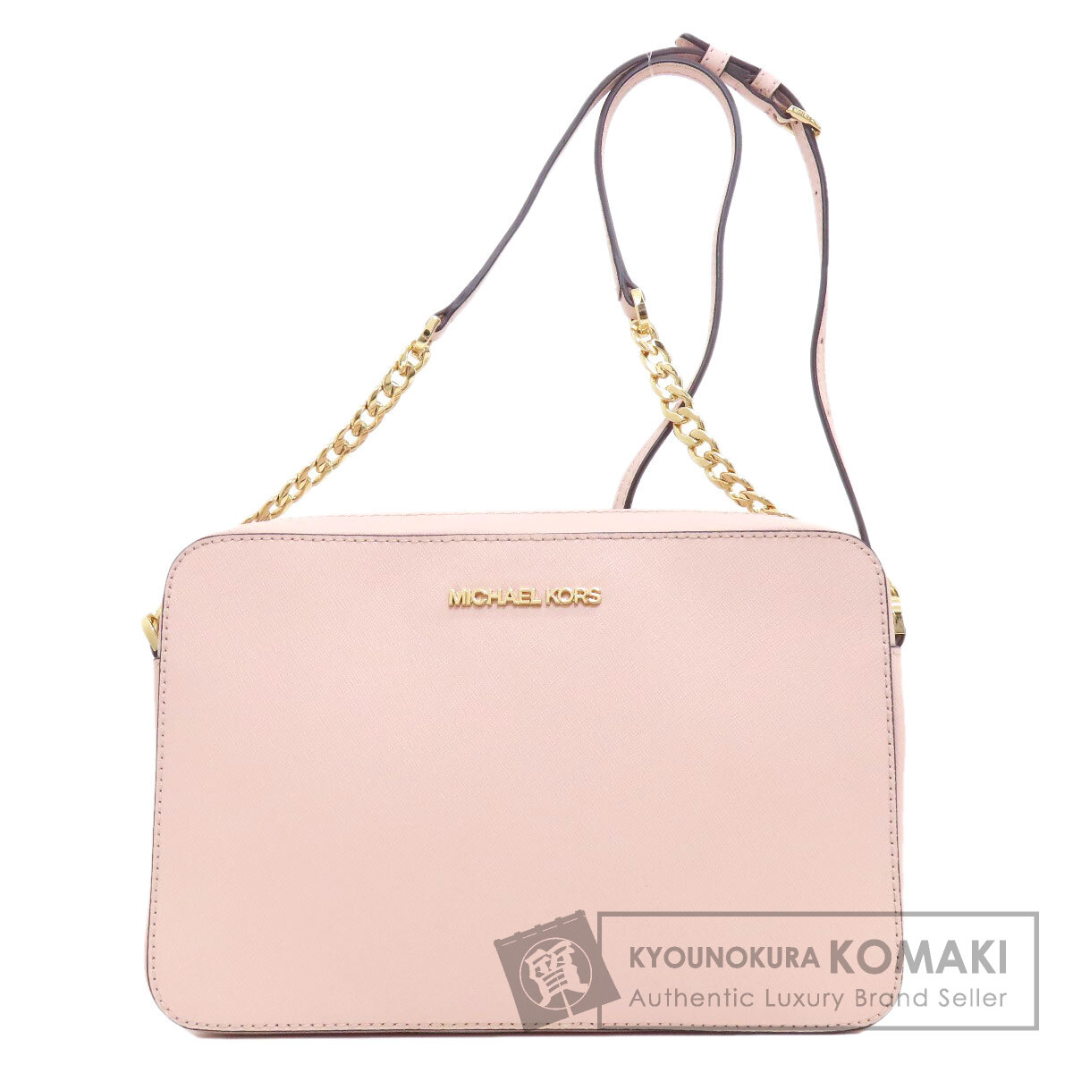 マイケル教科課程 ロゴタイプ ショルダーバッグ PVC レディース 【中古】【Michael Kors】