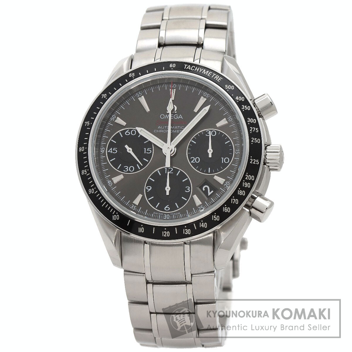 オメガ 323.30.40.40.06.001 スピードマスター デイト 腕時計 ステンレススチール/SS メンズ 【中古】【OMEGA】