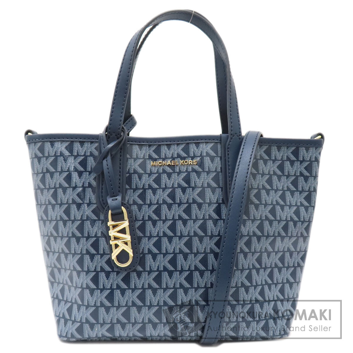 マイケルコース MKシグネチャー 2WAY ハンドバッグ PVC レディース 【中古】【Michael Kors】