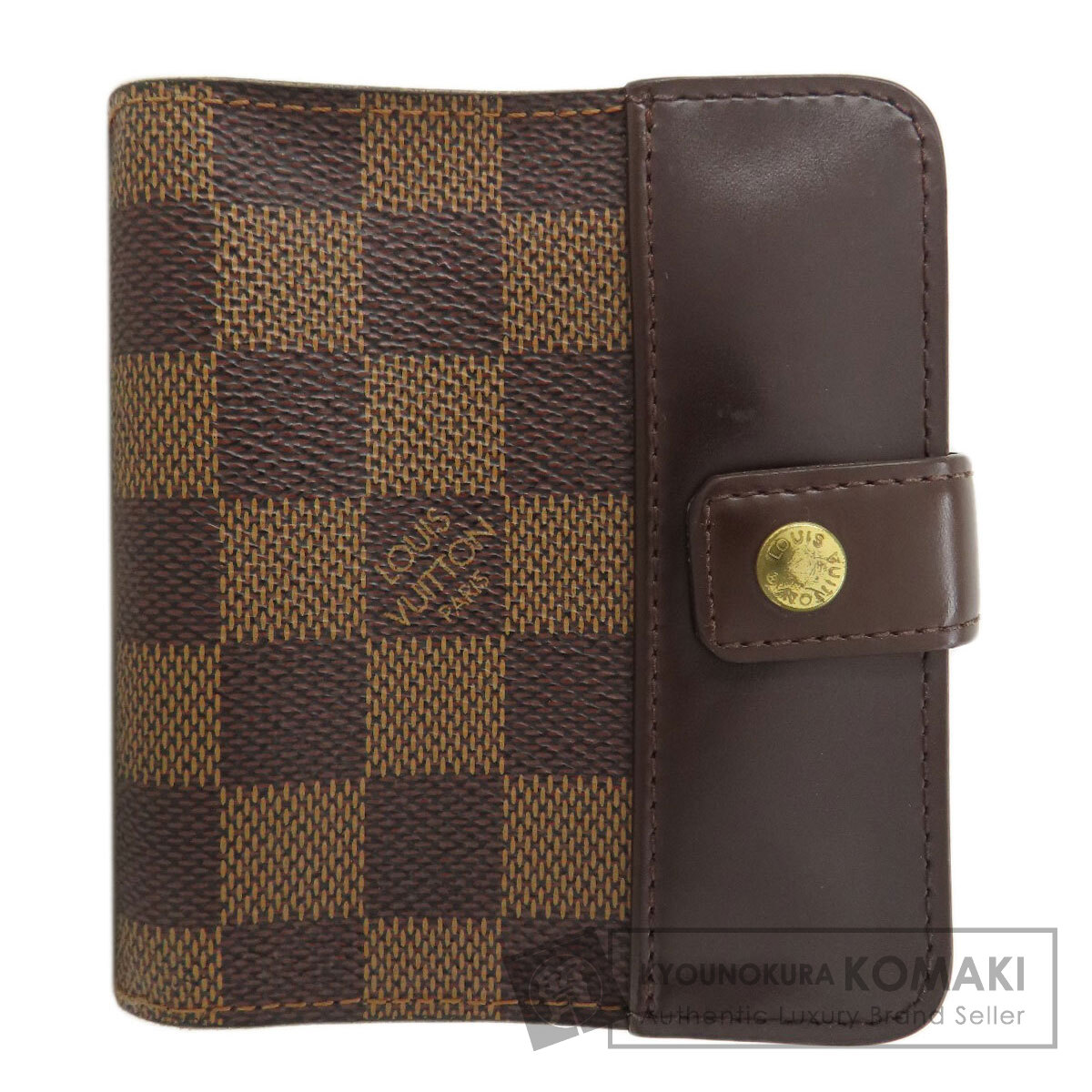 ルイヴィトン Louis Vuitton ダミエ コンパクトジップ N61668 2つ折り財布 ユニセックス【中古】 楽天市場】【財布】LOUIS VUITTON ルイ ヴィトン ダミエ コンパクト