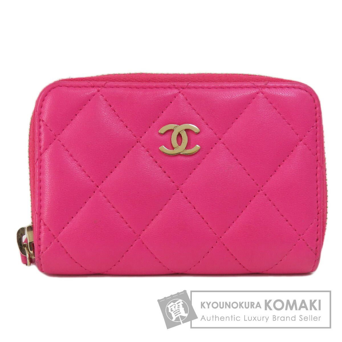 シャネル マトラッセ コインケース ラムスキン レディース 【中古】【CHANEL】 42,900円