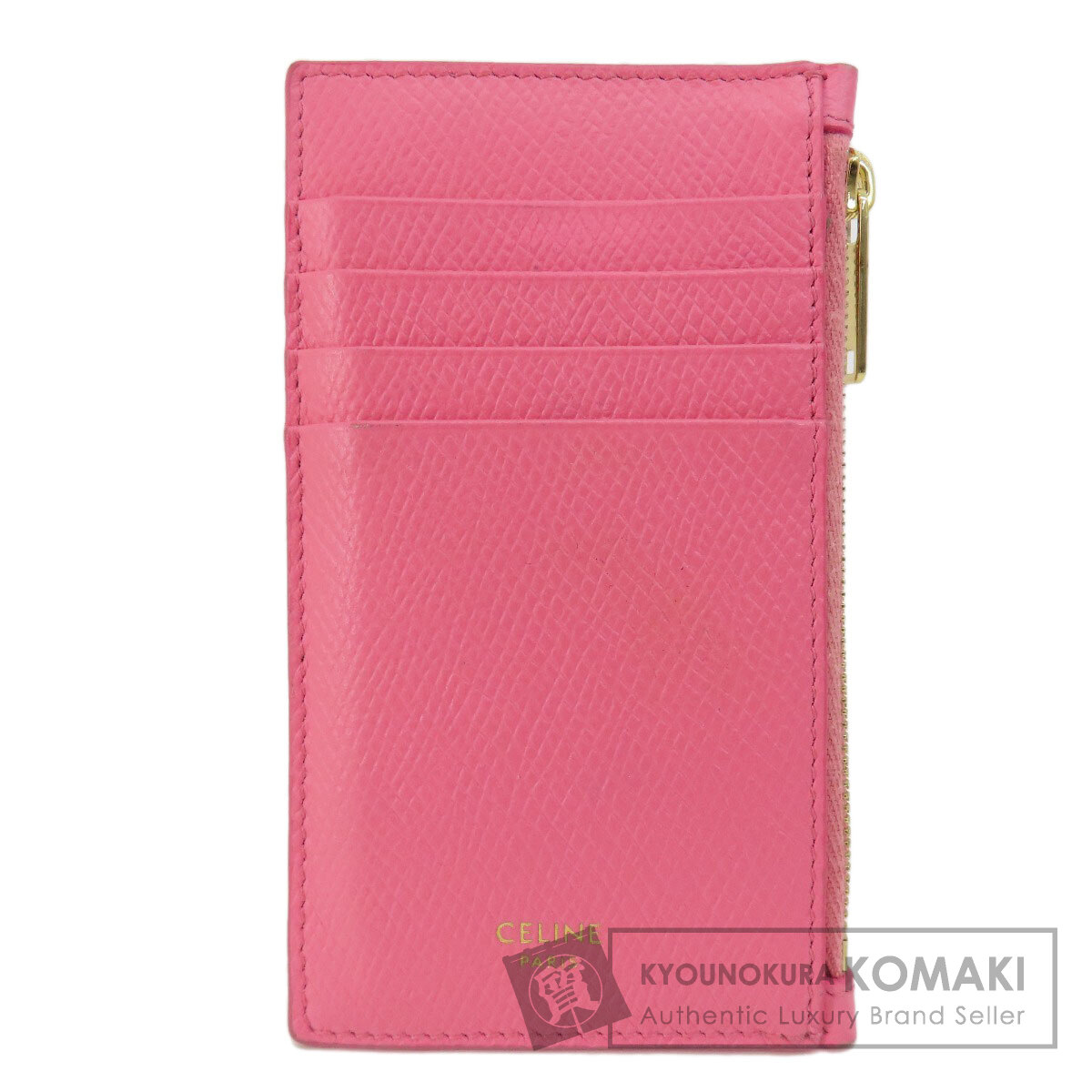 楽天市場】CELINE セリーヌ カードケース パスケース レザー バイ