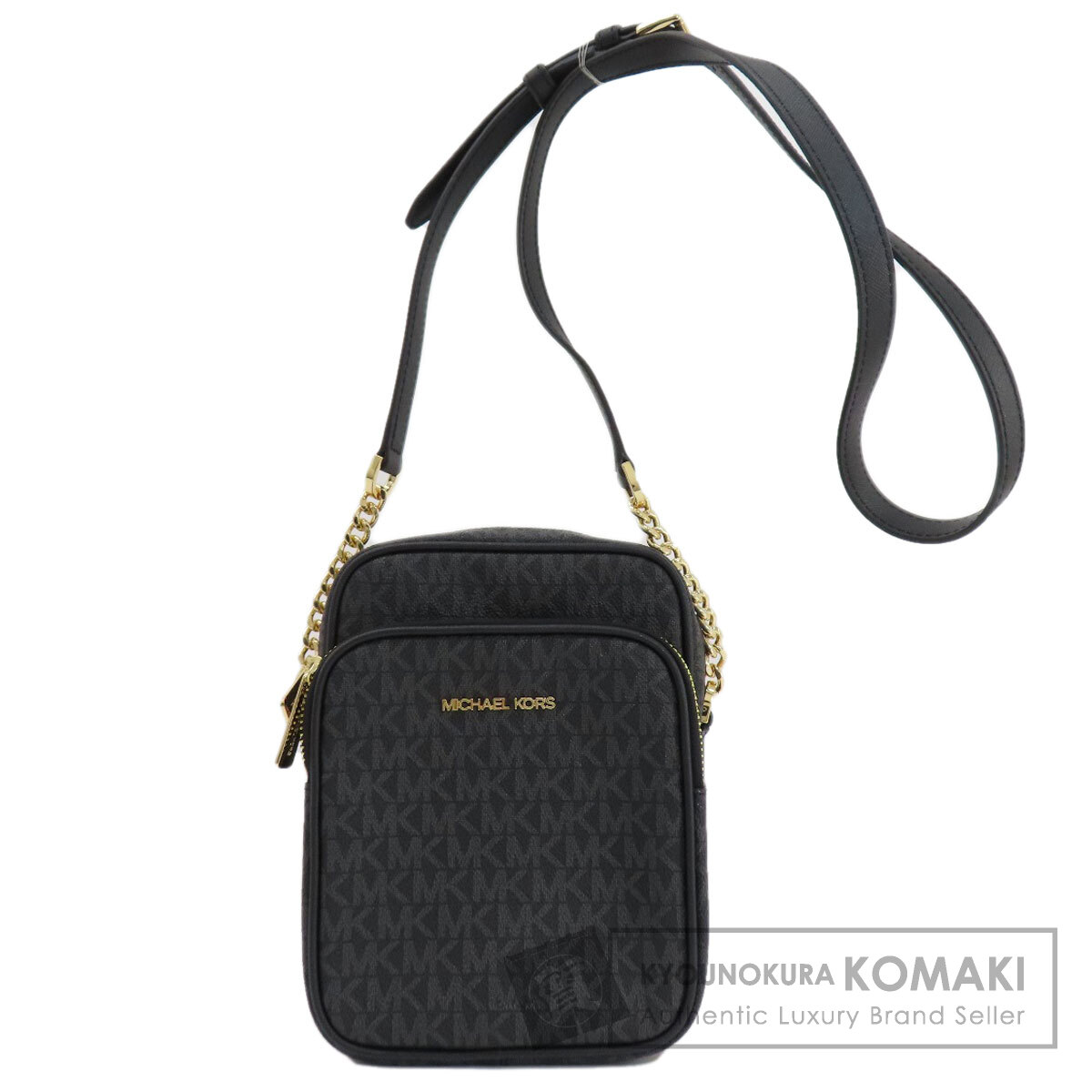 マイケルコース MKシグネチャー ショルダーバッグ PVC レディース 【中古】【Michael Kors】