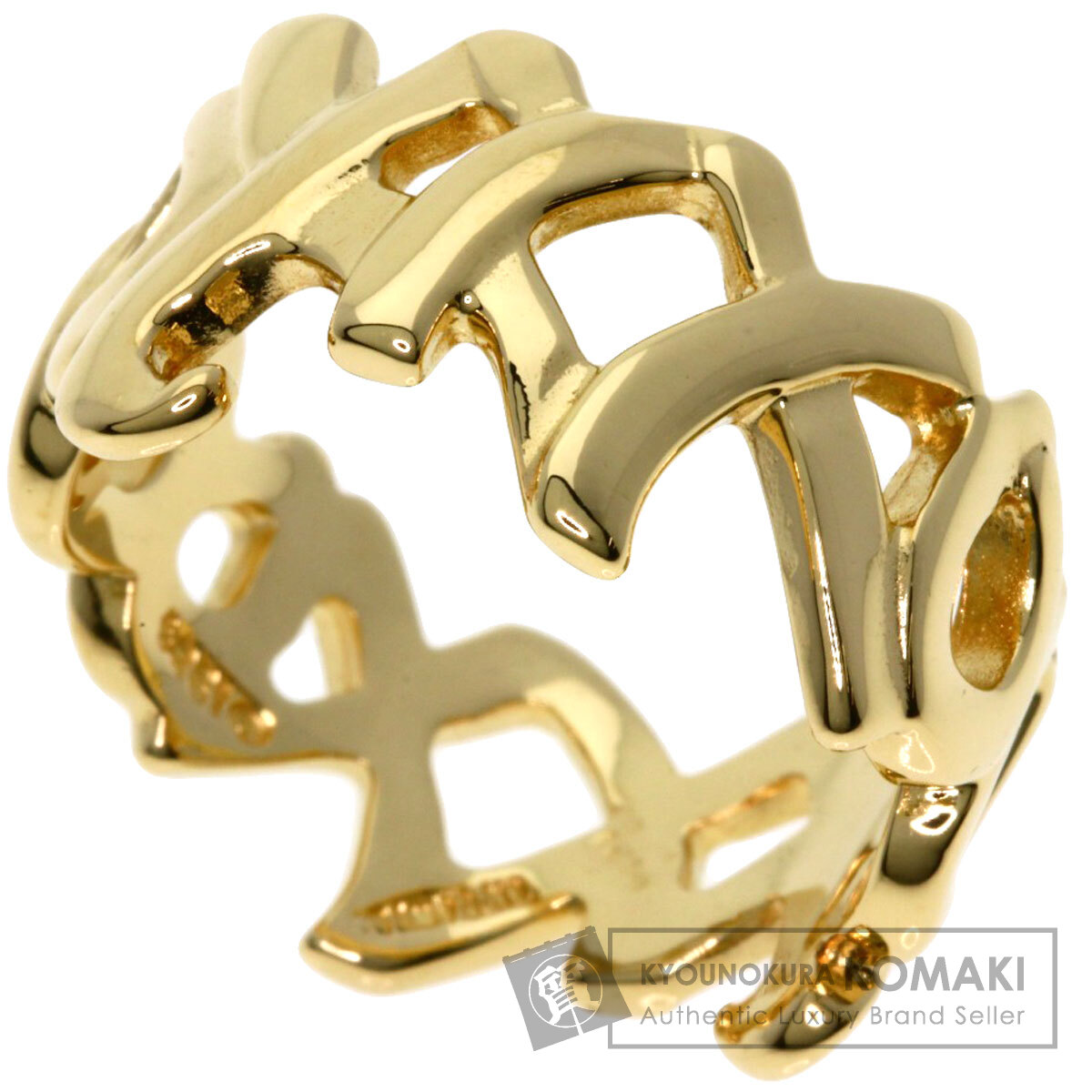 Tiffany & Co. Loveリング パロマグラフティ　イエローゴールド Paloma's Graffiti Love Ring in Yellow Gold, Mini | Tiffany
