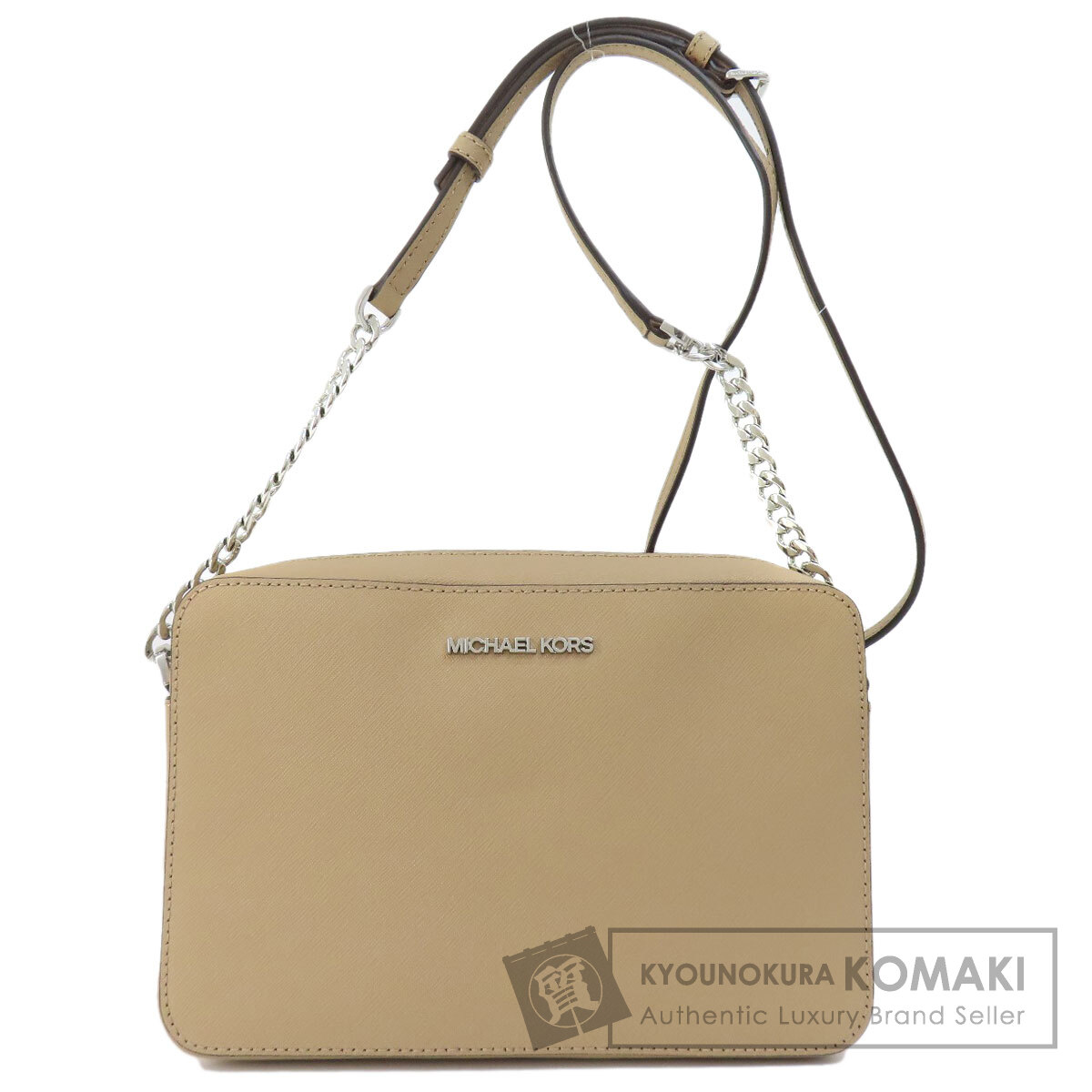 マイケルコース ロゴ チェーンショルダー ショルダーバッグ PVC レディース 【中古】【Michael Kors】