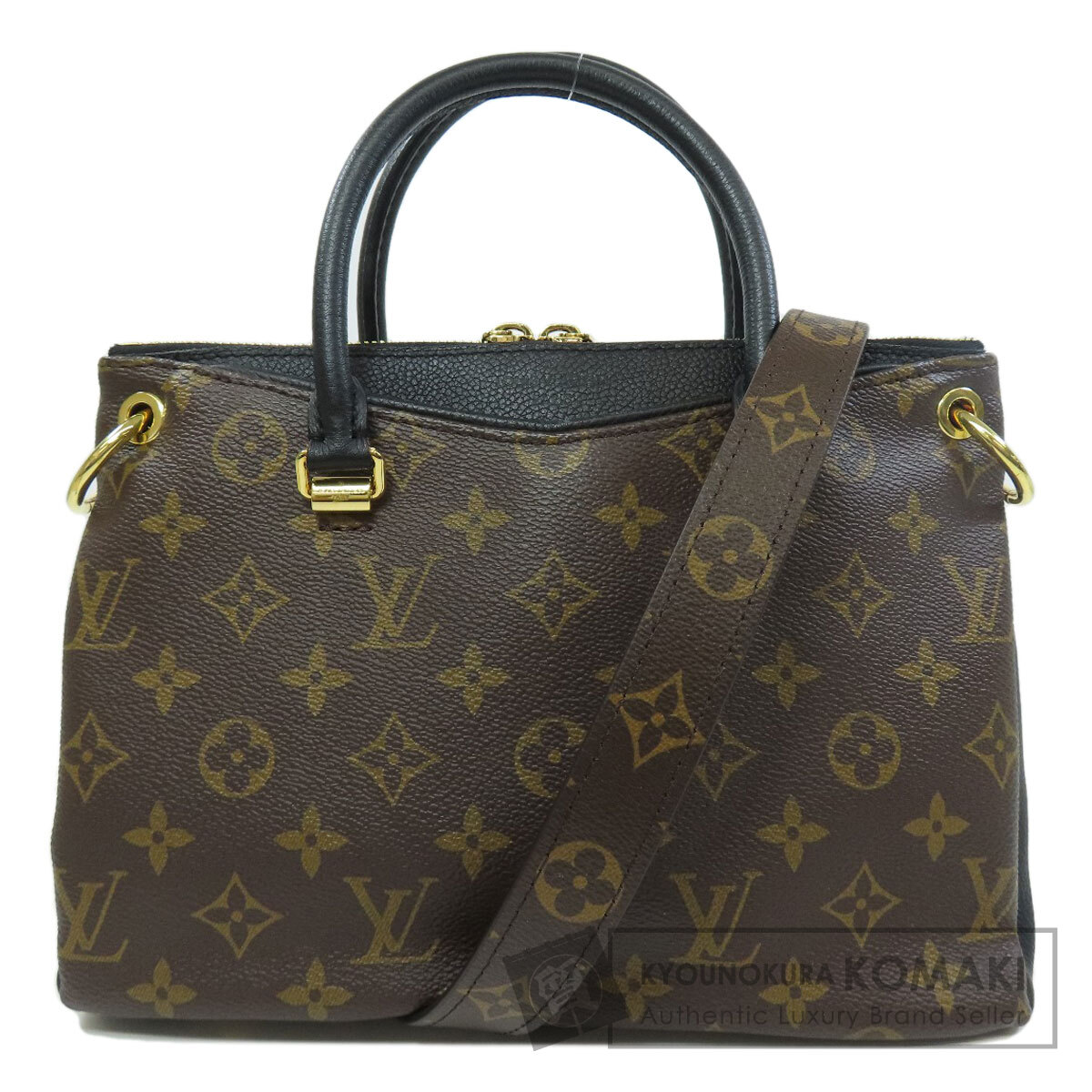 正規品　ルイヴィトン　ハンドバッグ　モノグラム　パラス　ノワール　ブラック 楽天市場】【バッグ】LOUIS VUITTON ルイ ヴィトン モノグラム パラス
