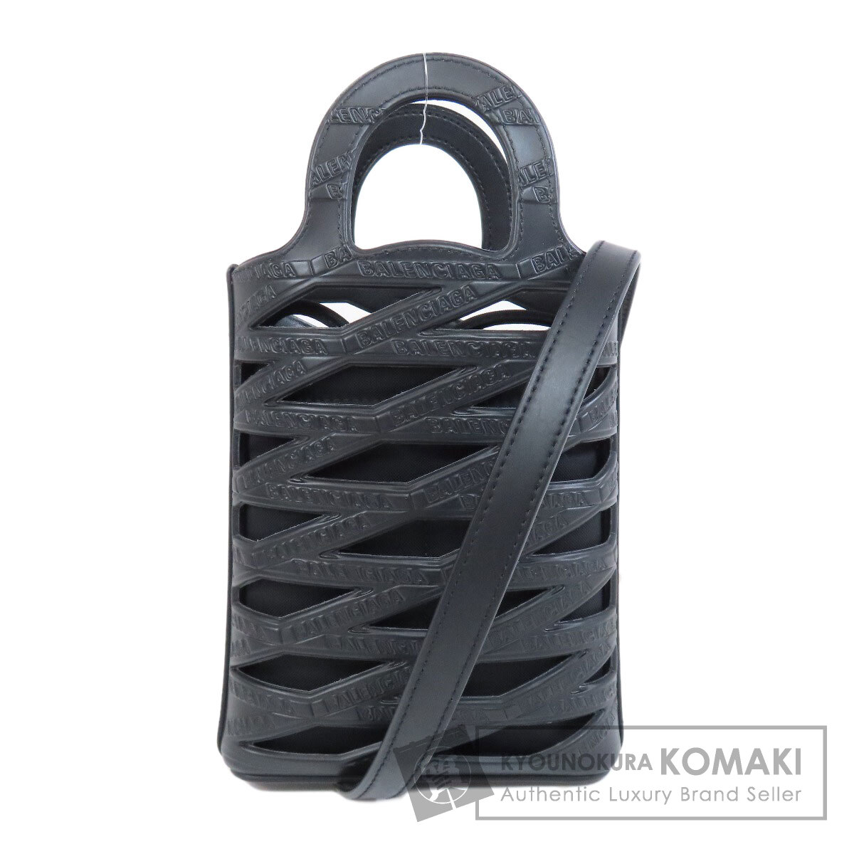 バレンシアガ 660787 ネオ フォンホルダー 2WAY ハンドバッグ カーフ レディース 【中古】【BALENCIAGA】