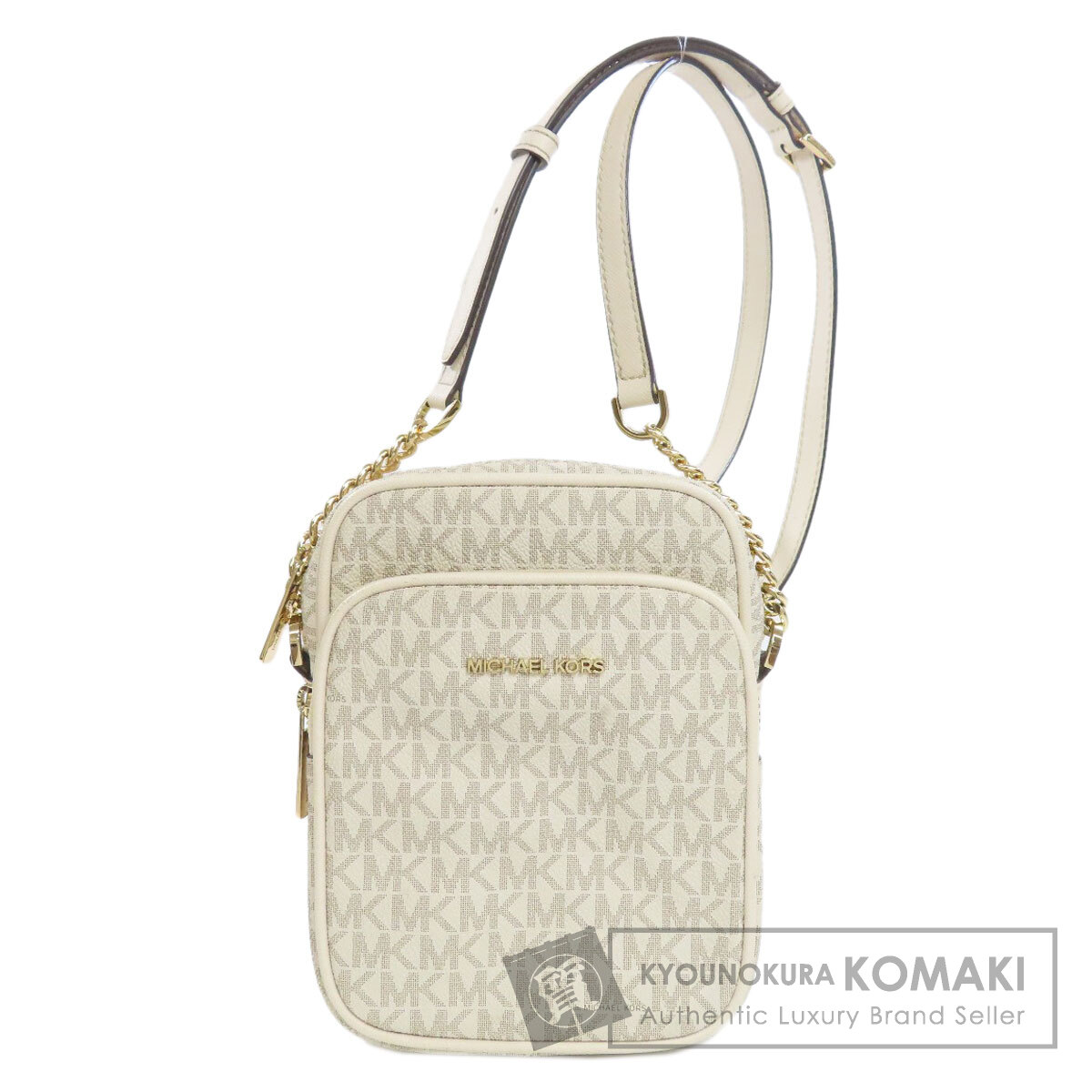 マイケルコース MKシグネチャー ショルダーバッグ PVC レディース 【中古】【Michael Kors】