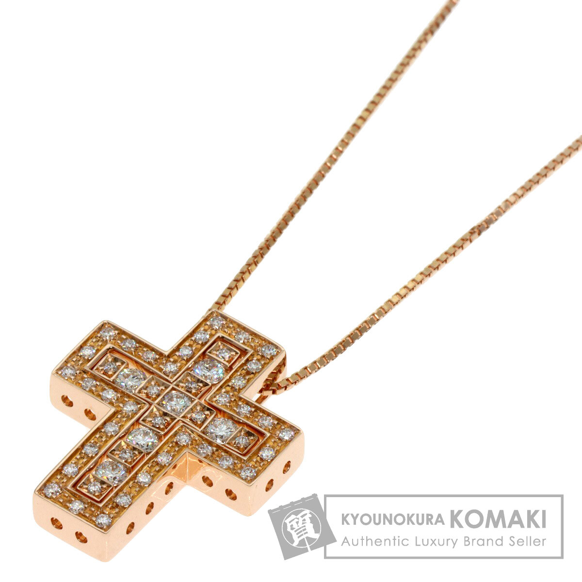 ダミアーニ ベルエポック ダイヤモンド ネックレス K18ピンクゴールド レディース 【中古】【Damiani】
