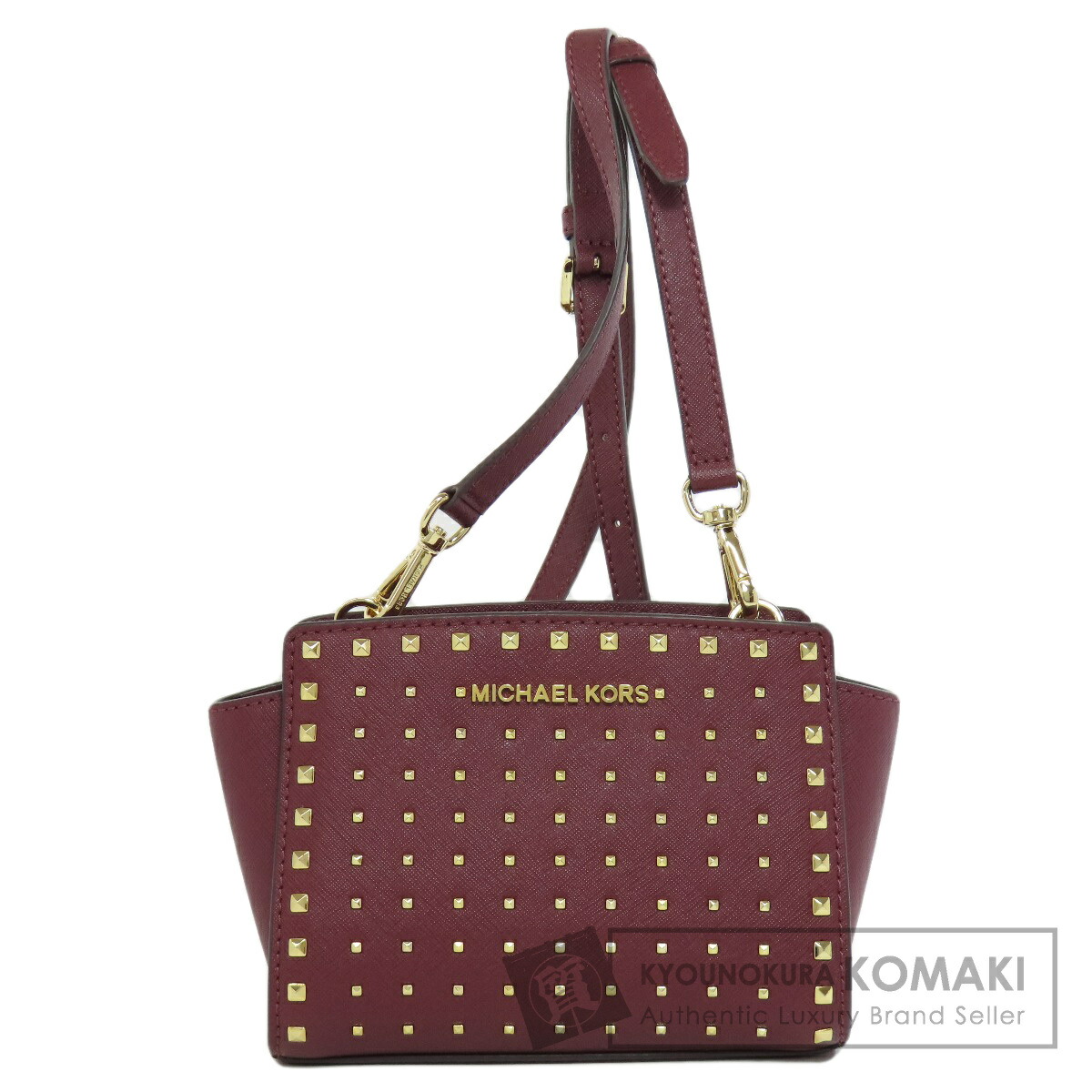 マイケル教科課程 ロゴタイプ ショルダーバッグ PVC レディース 【中古】【Michael Kors】