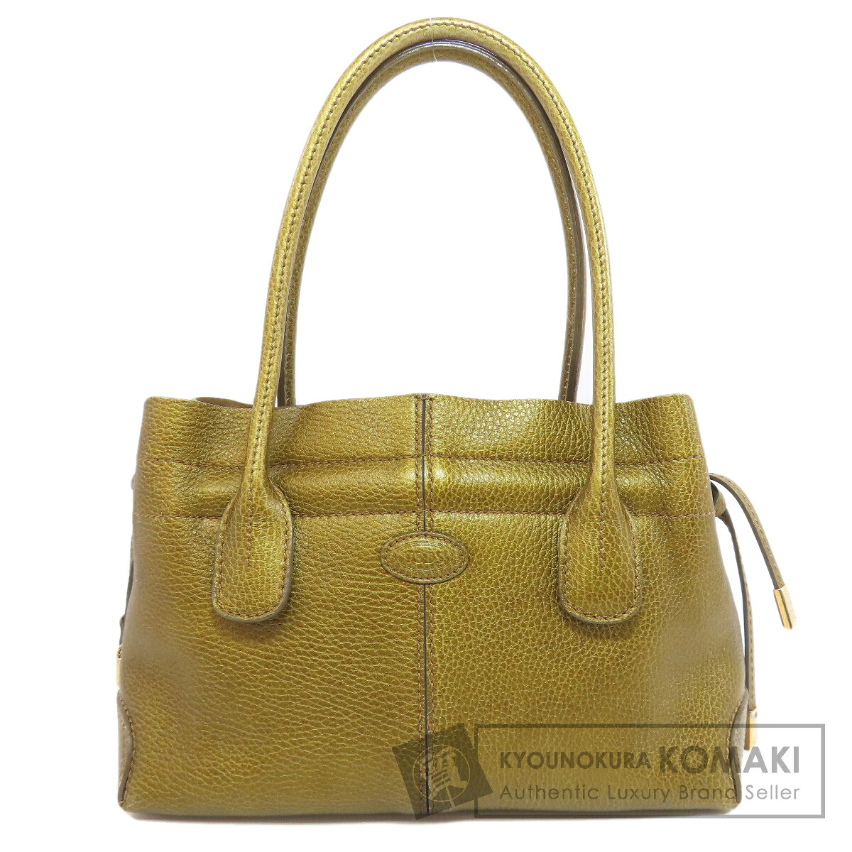 トッズ ロゴ トートバッグ レザー レディース 【中古】【TODS】 17,820円