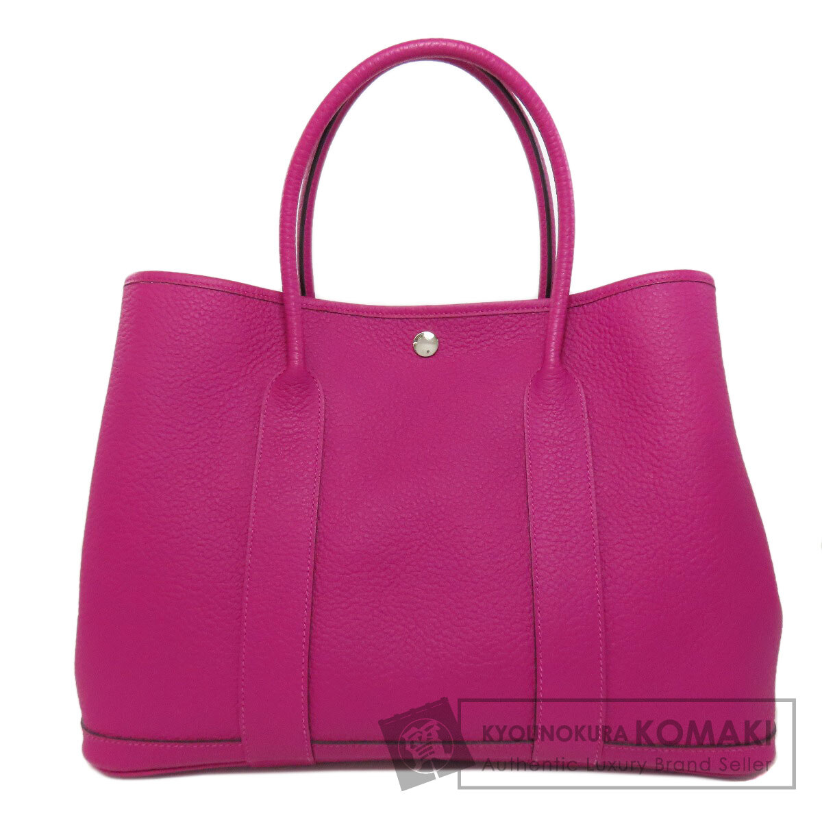 エルメス ガーデンパーティPM シルバー金具 トートバッグ ネゴンダ レディース 【中古】【HERMES】