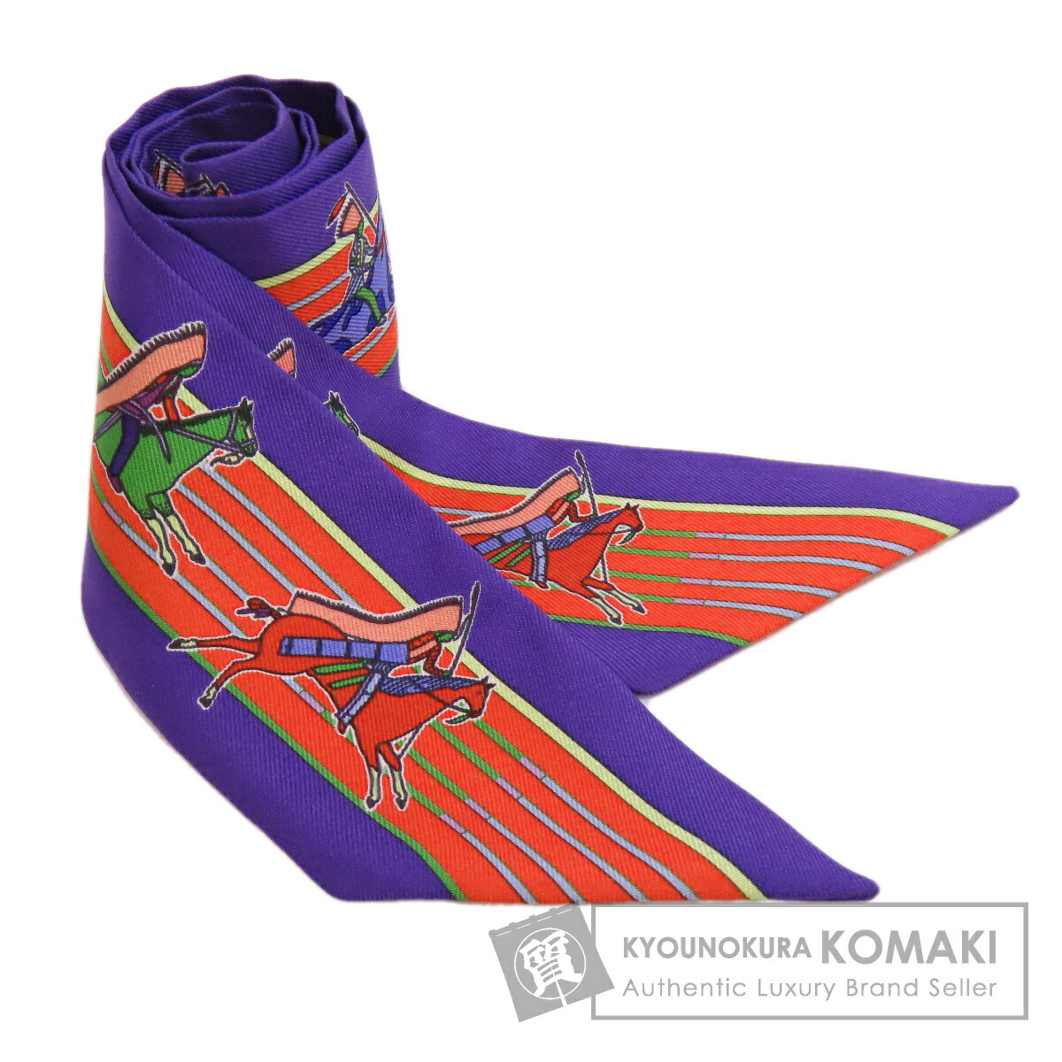 楽天市場】【アパレル】HERMES エルメス ツイリー スカーフ リボン柄