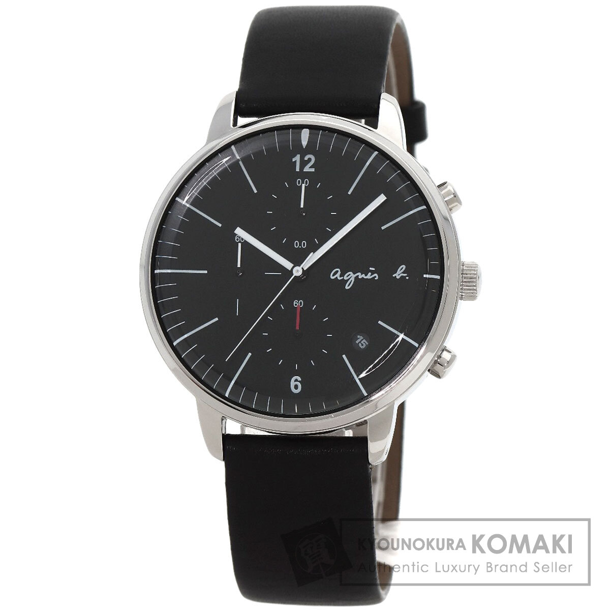 楽天市場】アニエスベー V175-0CE0 ラウンドフェイス 腕時計