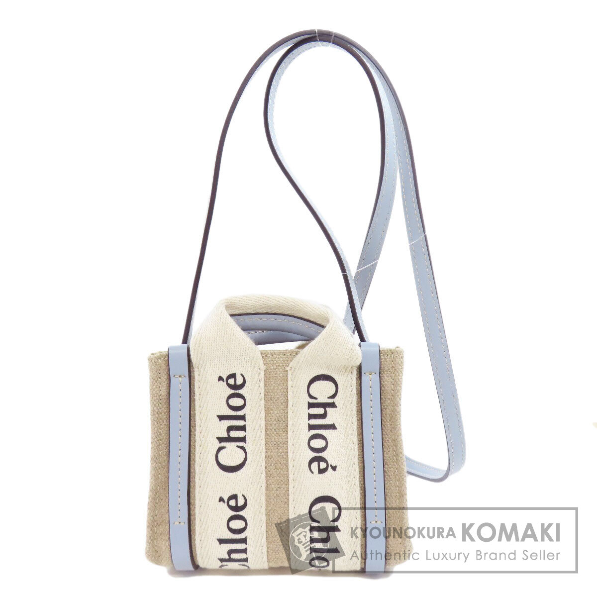 クロエ ウッディ ナノ 2WAY ハンドバッグ キャンバス レディース 【中古】【CHLOE】 51,150円