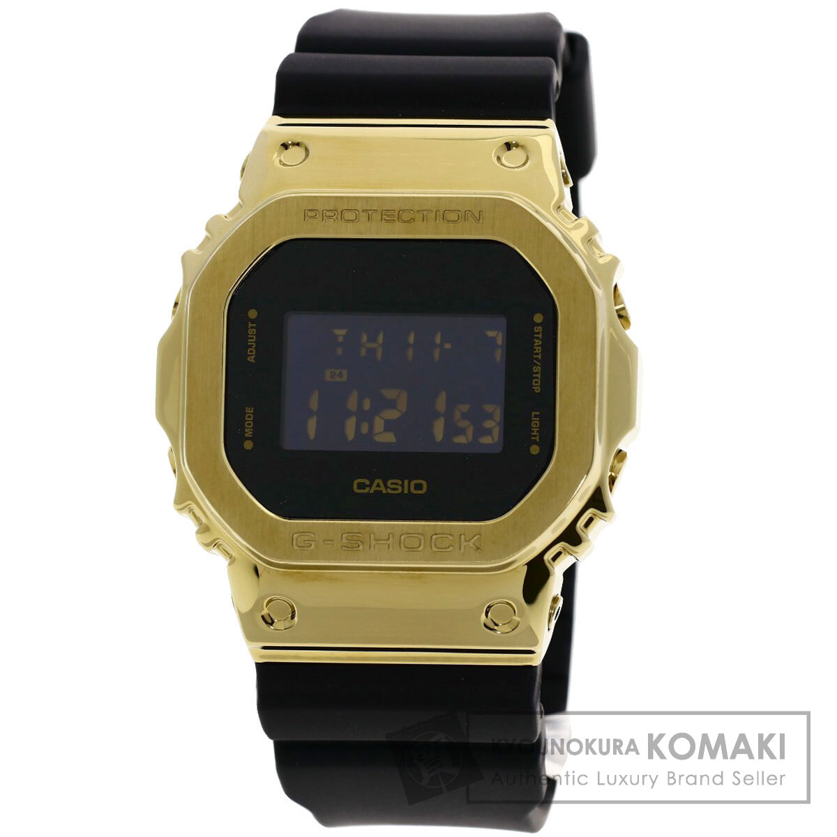 カシオ GM-5600G Gショック メタルカバード 腕時計 ステンレススチール/ラバー メンズ 【中古】【CASIO】 14,903円
