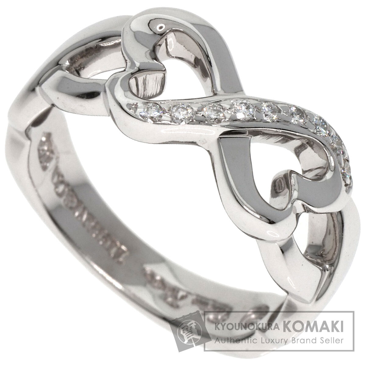 楽天市場】ティファニー TIFFANY ダブル ラビングハート リング