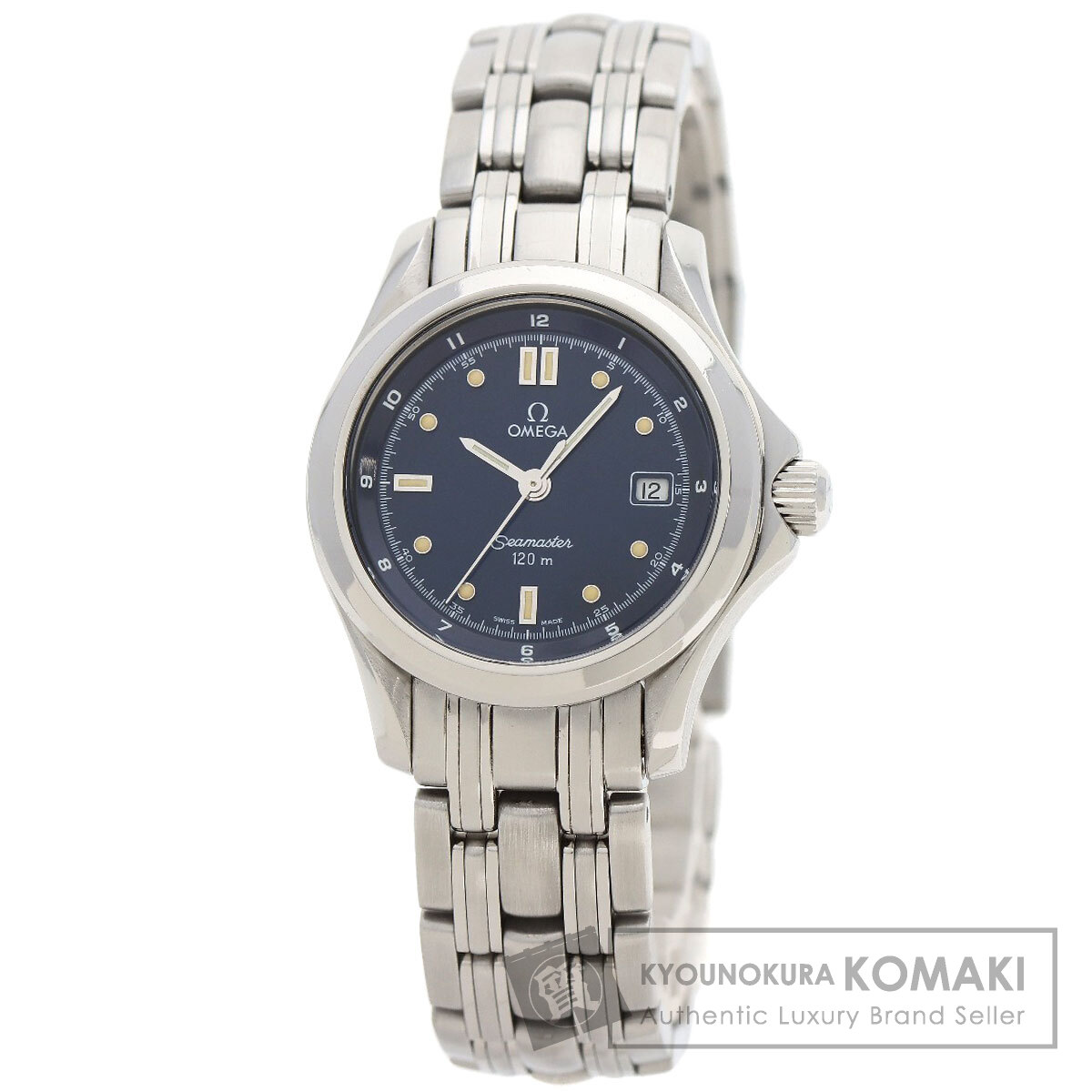ゼロ 2571.80 シーマスター 120m ウォッチ ステンレス鋼スチール写真/SS レディース 【中古】【OMEGA】